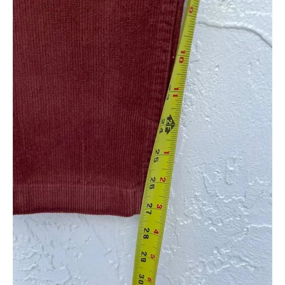 Peter Christian Mens Flat Front Corduroy Pants Cinnamon Sz W38x L30 - Picture 8 of 11